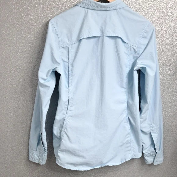 The North Face Baby Blue Blouse/Light Jacket   Size M - Picture 9 of 12